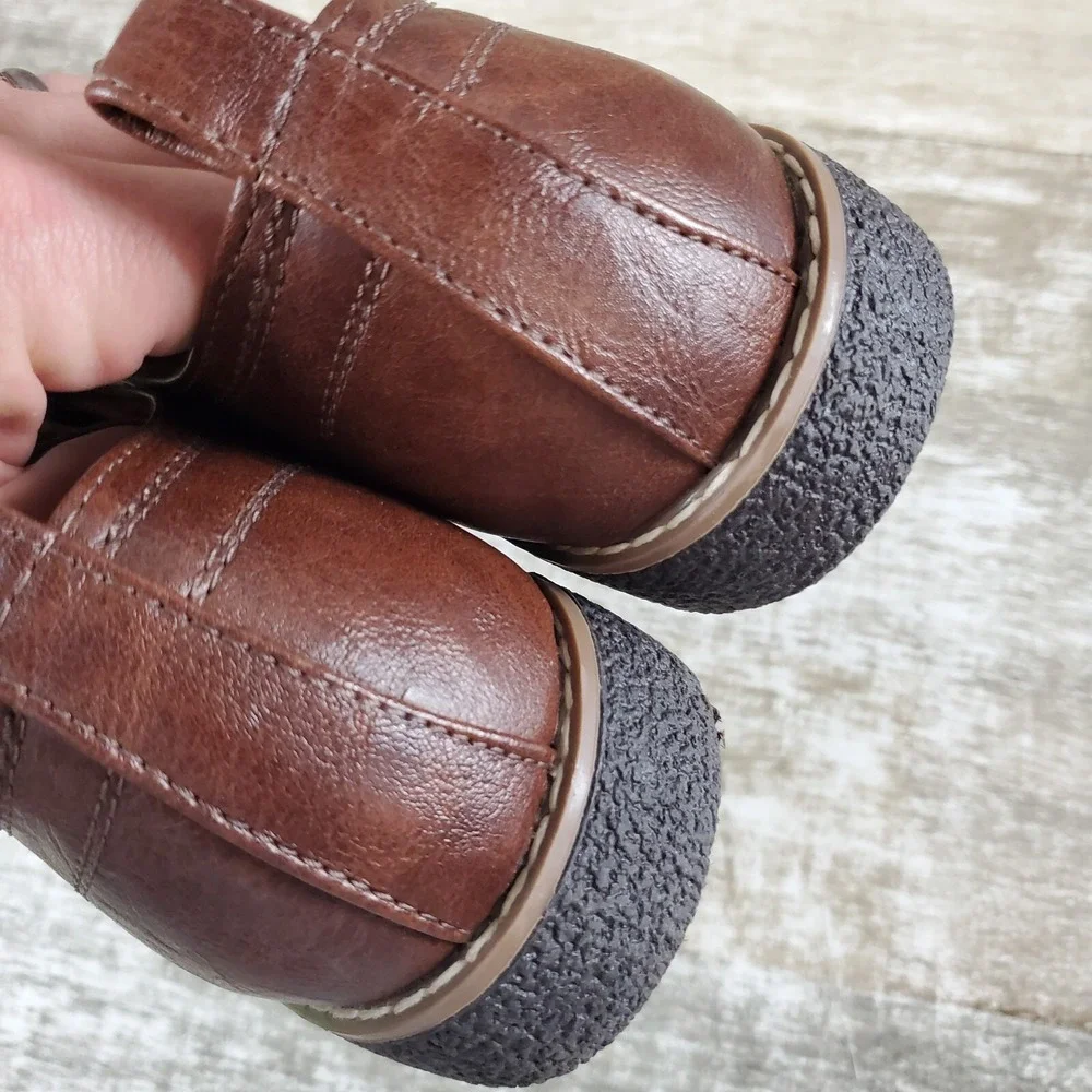 Deer Stags Zander Toddler Shoes Sz 5 M Brown Almond Toe Lace Up Oxfords